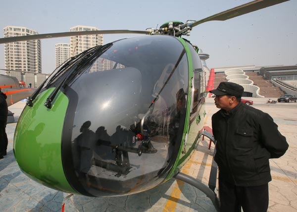 Private aircraft stores opening across China