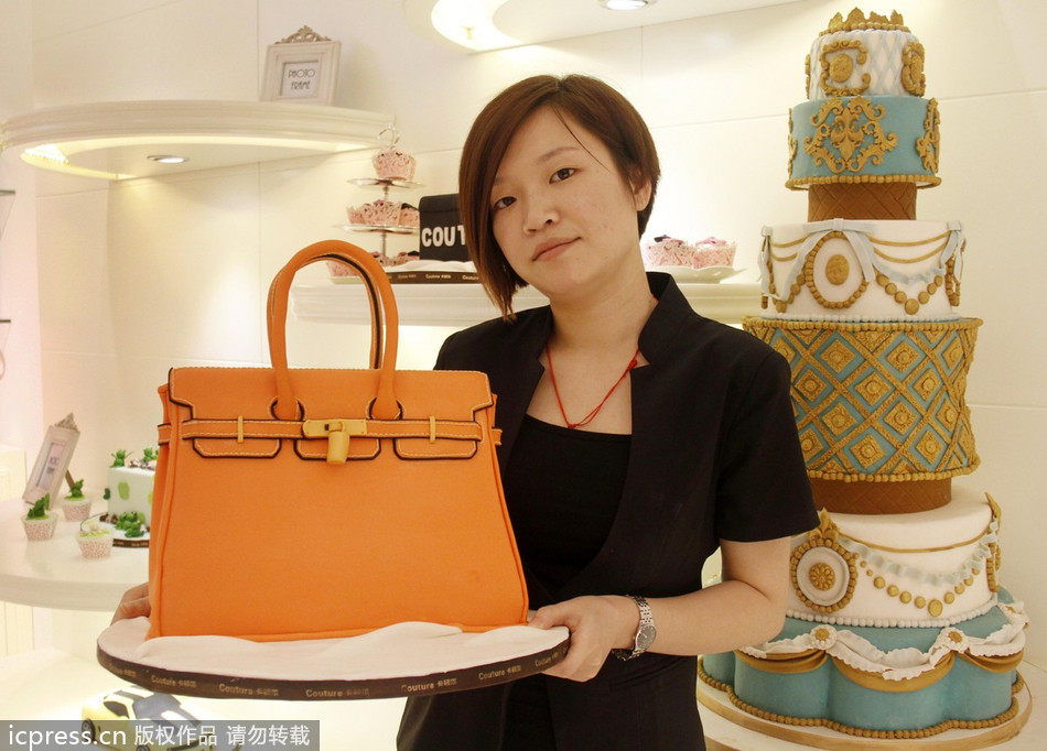 Fondant cakes shine in Nanjing