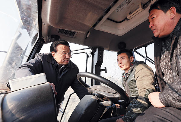 Li: China will move to modernize farms