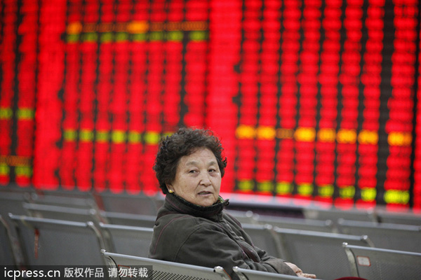 China shares have biggest daily gain in 2 months