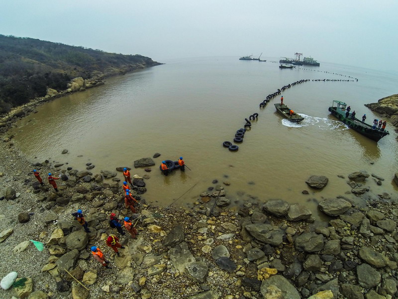 Longest submarine line laid