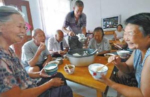 China to insure elderly homes