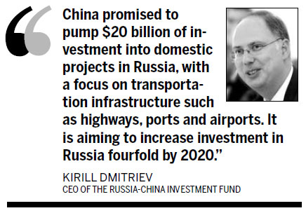 Joint fund investing heavily in Russia