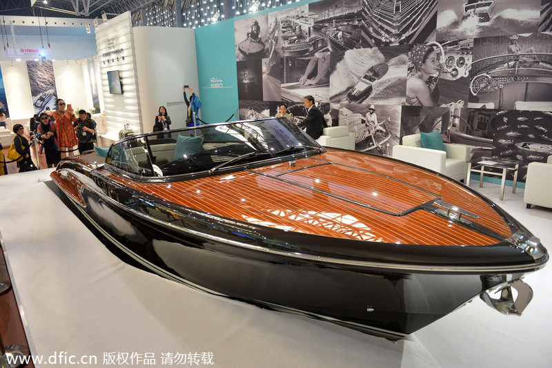 Boat show opens in Shanghai