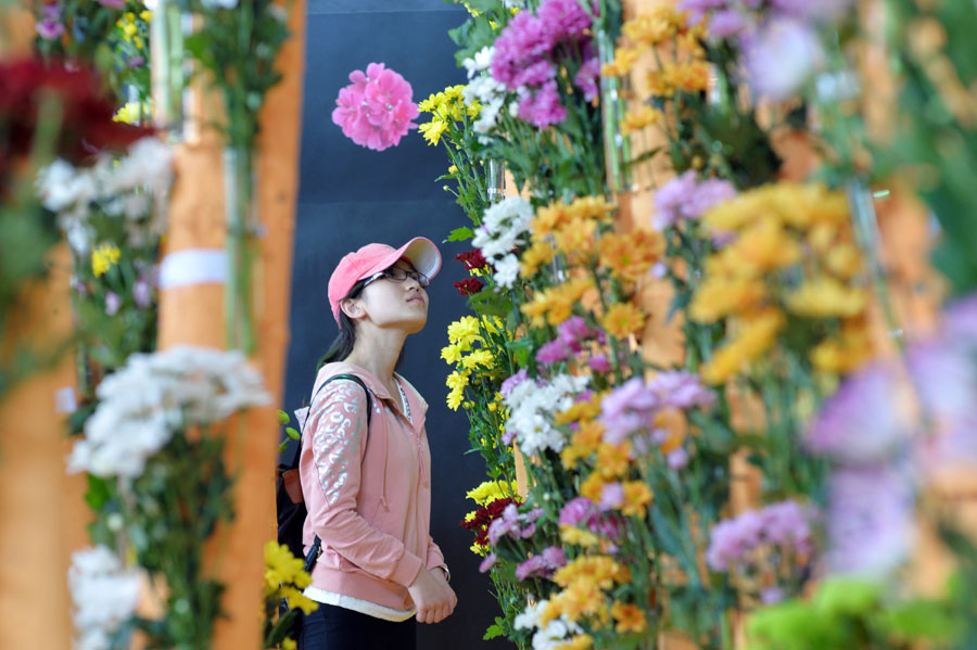 16th Hortiflor Expo opens in Beijing