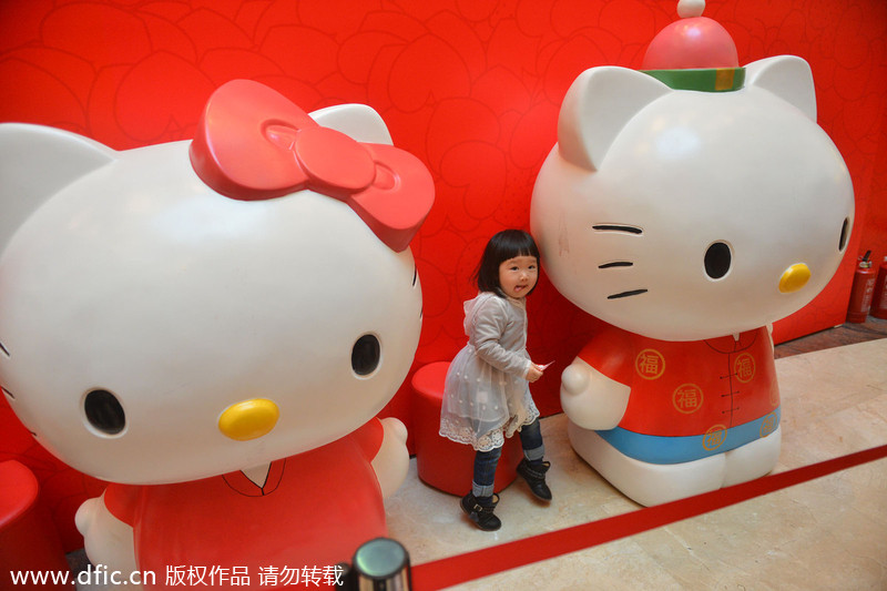 Hello Kitty, happy 40th birthday!