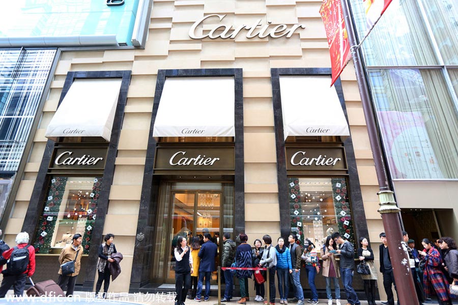 cartier boutique china