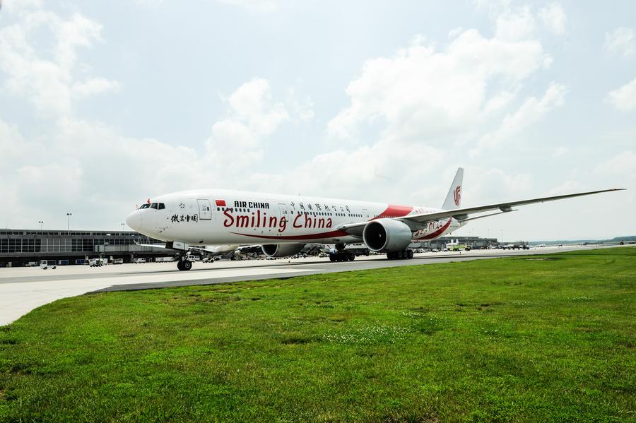 Air China launches direct flight from Beijing to Washington