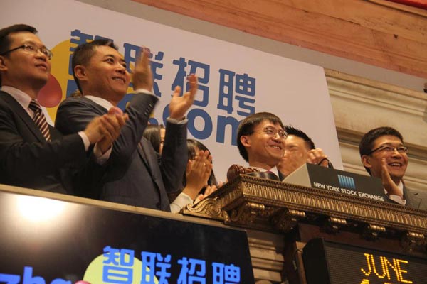 Zhaopin IPO raises $76 m on NYSE