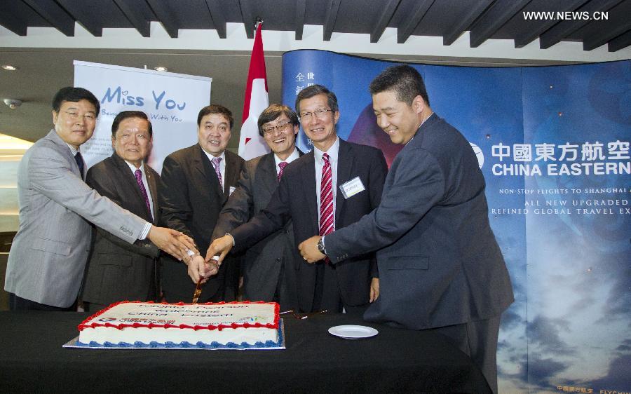 China Eastern Airlines launches direct flight to Toronto