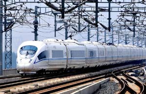 Bullet train networks growing at high speed