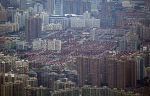 Housing sales fall 36% in Shanghai