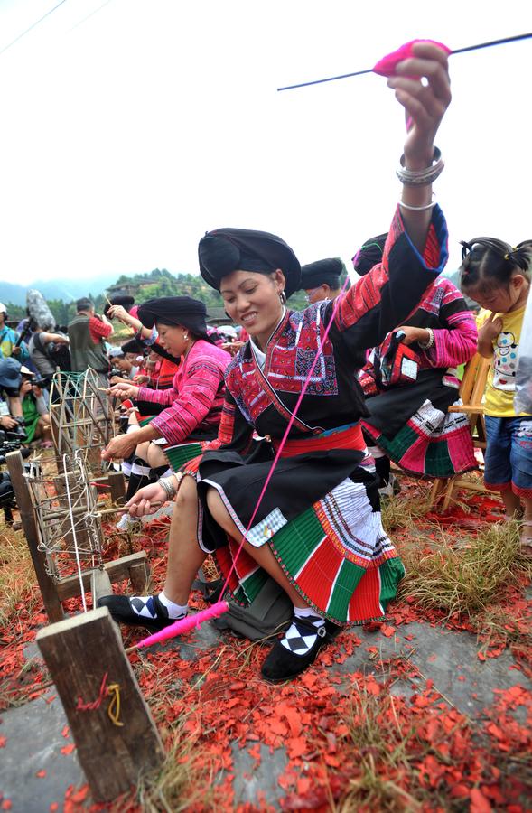 Weaving profits, tradition with hand-made dresses