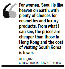 South Korea becoming top tourist destination
