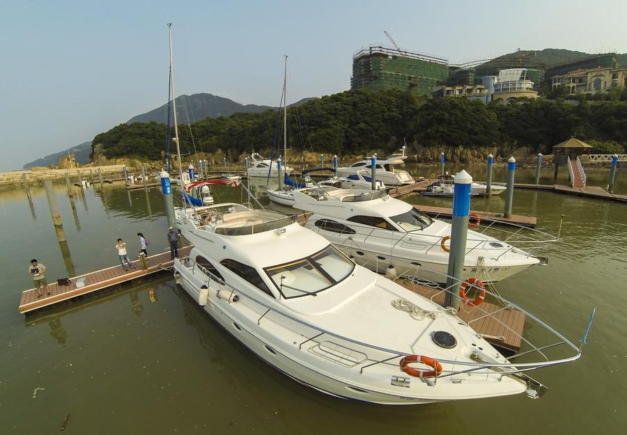 Zhoushan intl boat show under way