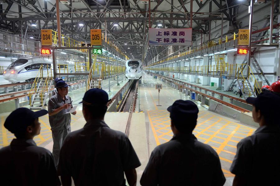 Safety checks on high-speed trains strengthened in Jinan