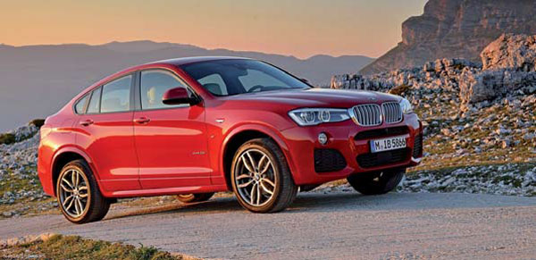 The all-new BMW X4 debut in China