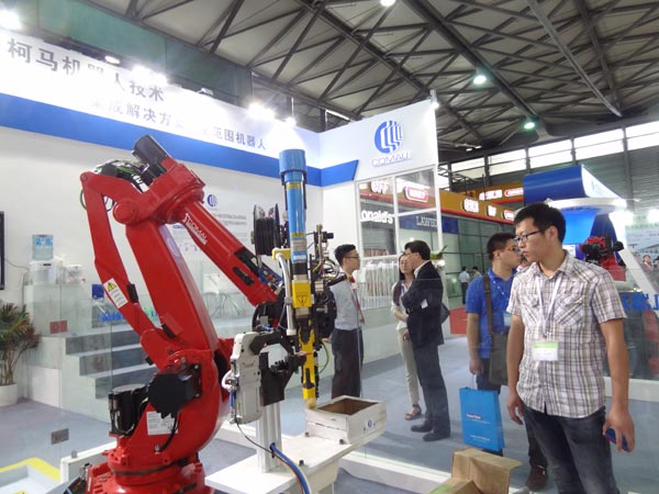 Robots getting serious in China