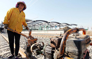 Chinese company completes massive Angolan railway