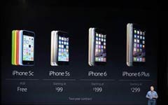 Apple's new devices have different look, feel