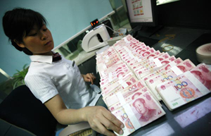 China's funds for foreign exchange drop unexpectedly