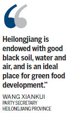 Heilongjiang's farms turn to 'green'