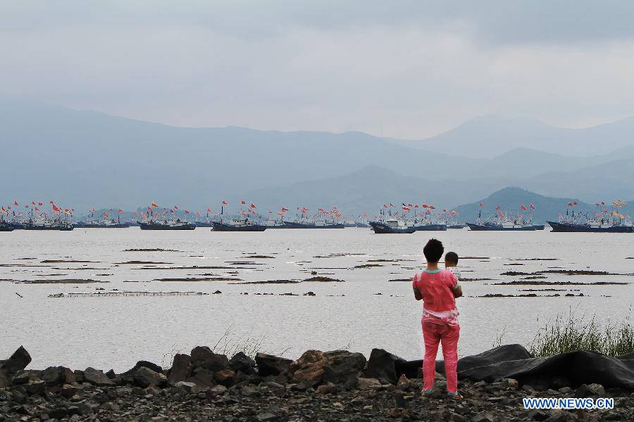 Fishing boats start operation in E. China's Zhejiang