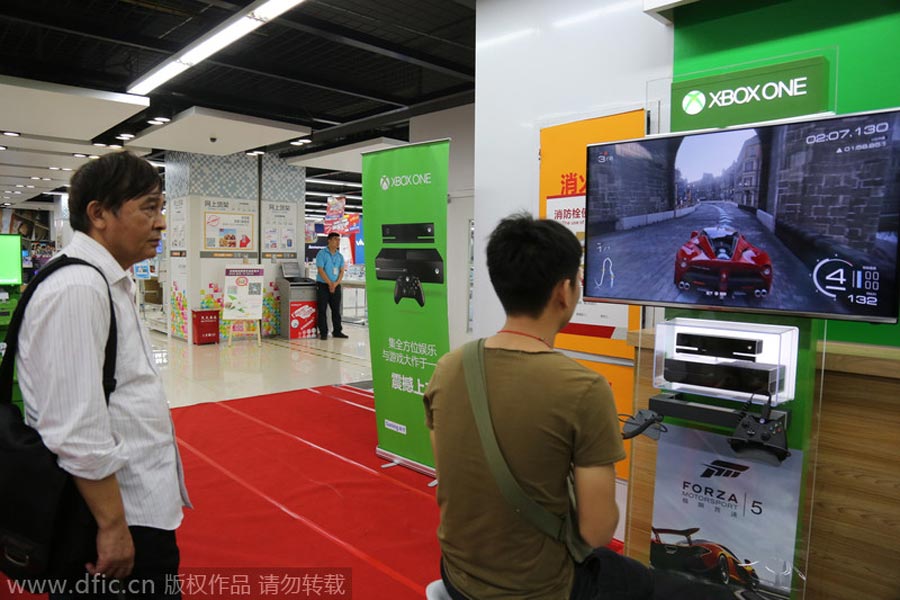 Xbox One hit store floor in China