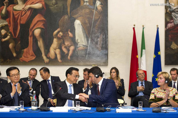 Chinese, Italian firms sign $10b in deals