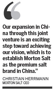 Pillar in US salt sector inks joint venture in China