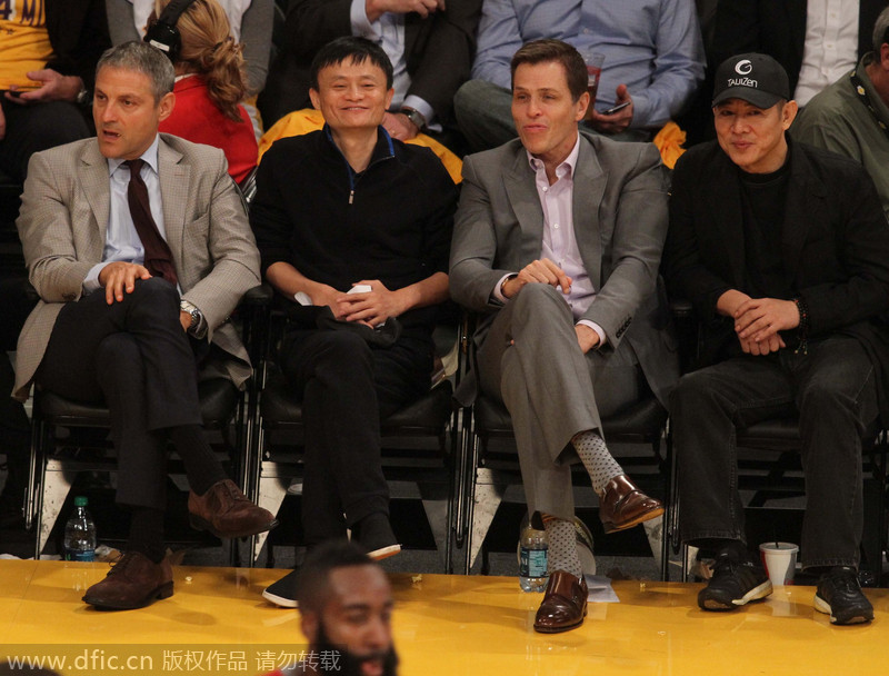 Jack Ma: sports fan or the next mogul?