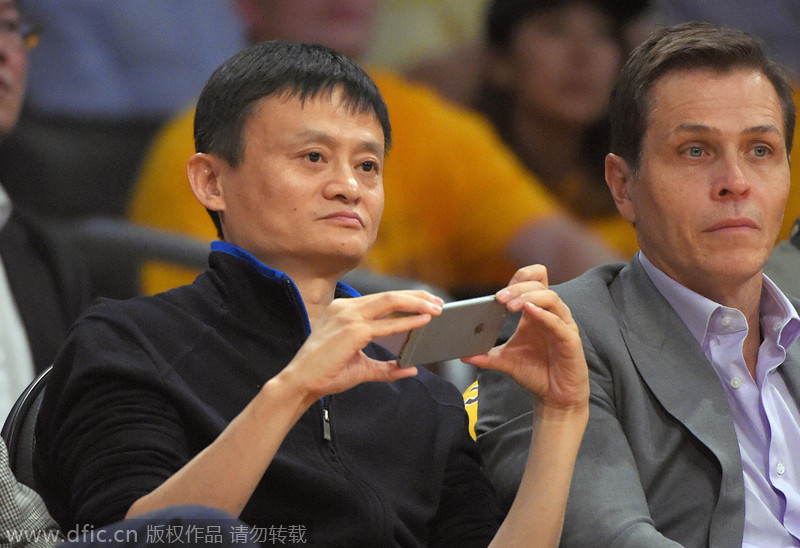 Jack Ma: sports fan or the next mogul?