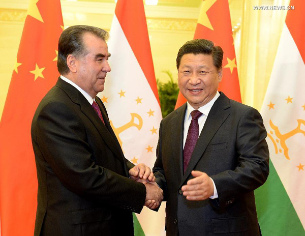 Xi backs Tajikistan's link plan