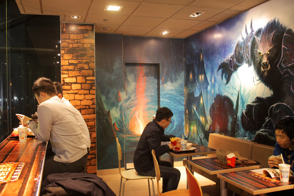 Orcs and elves join McDonald's in fast-food war