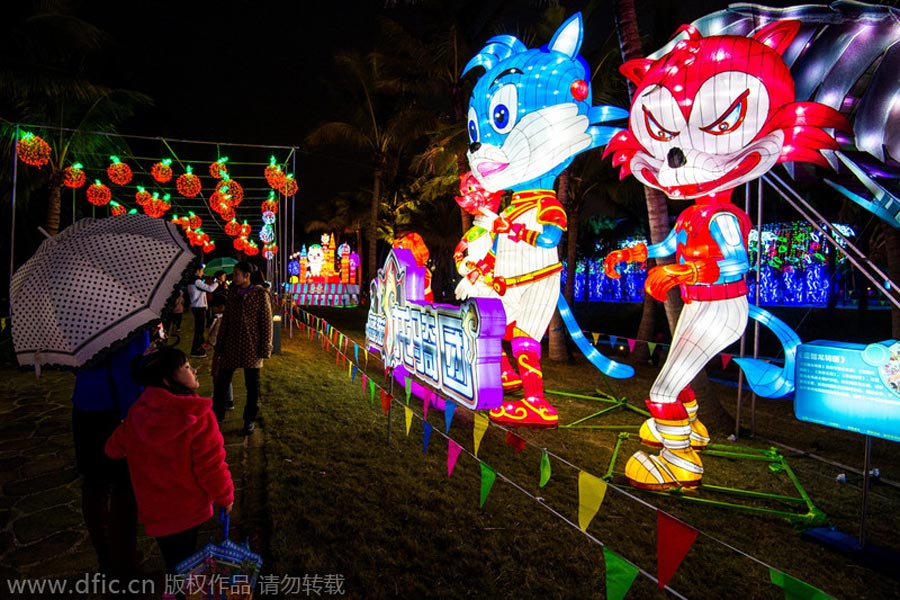 Light festival kicks off in Shenzhen