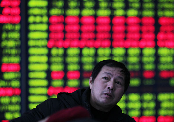 Chinese stocks fall most in two weeks