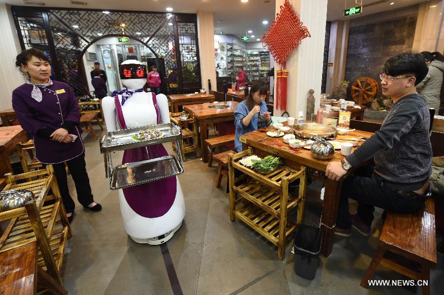 The rise of robot waiter