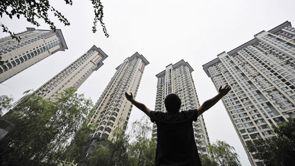 Prices of new homes hit an upward track in China