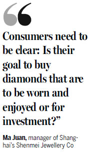 Diamonds are becoming more than just women's best friend