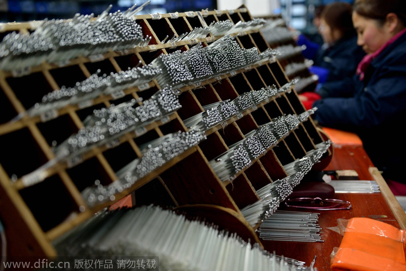 The craft of mercury-in-glass thermometers in China