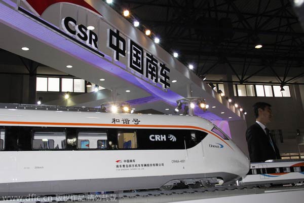 Chinese railway suppliers on fast track to world market