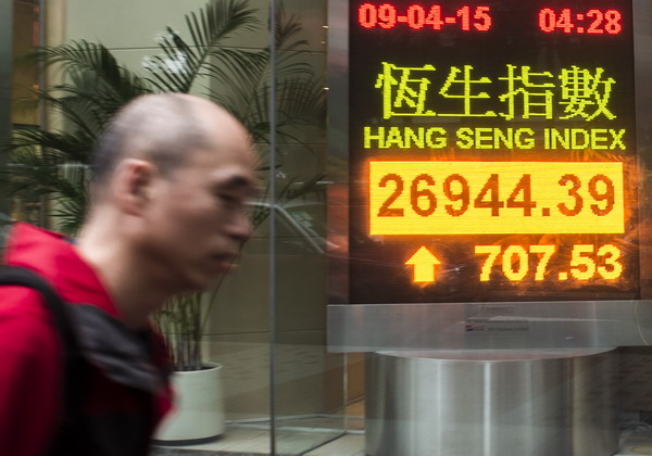 Mainland cash swells HK index