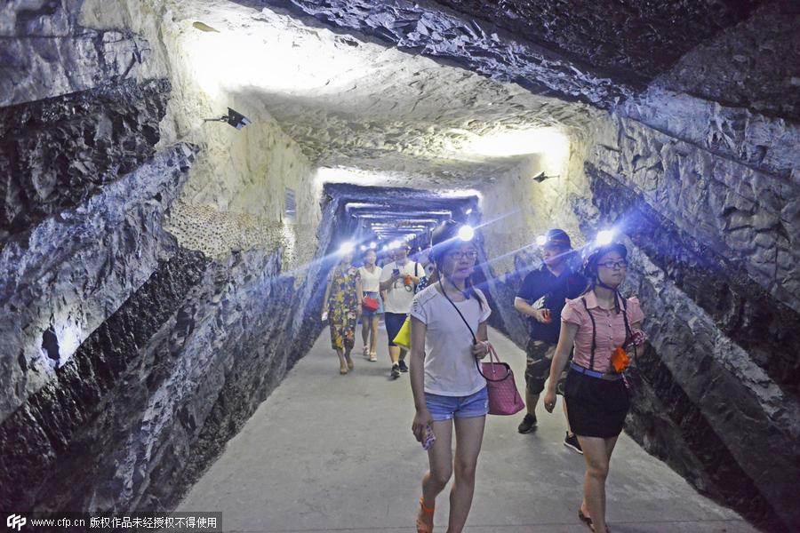 An unusual coal mine tour in Yuncheng