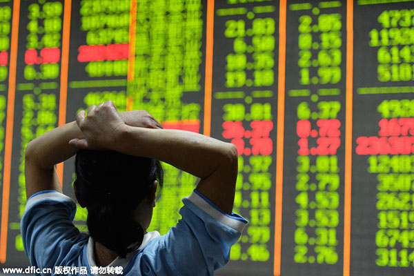 China stocks dive on Friday
