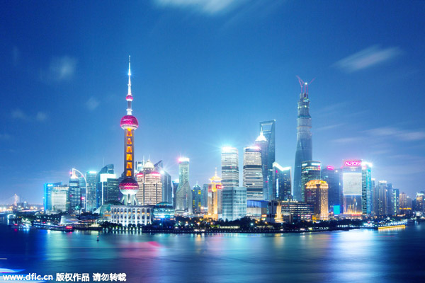 Top 10 performing cities in China
