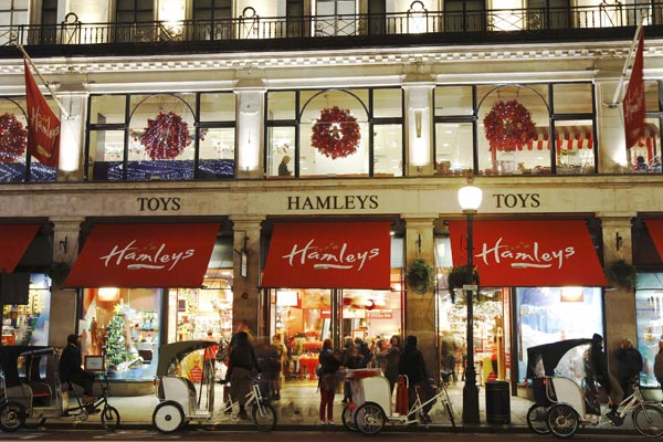 Hamleys, the iconic London toyshop, may be sold to Chinese buyer