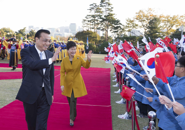 Beijing, Seoul sign 17 deals, boost economic partnership