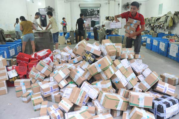 China to deliver 50 billion express parcels by 2020