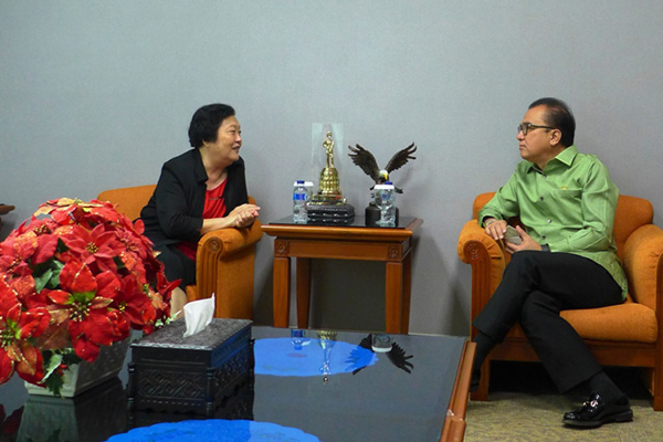 CASS-RDI project delegation visits Indonesia