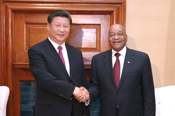 China, South Africa sign deals worth $6.5b during Xi's visit